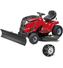 Fűnyíró traktor téli munkára