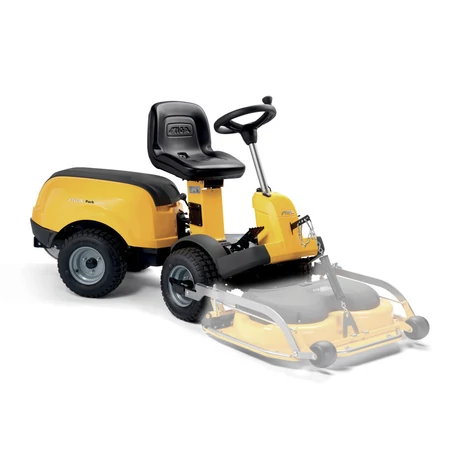 Stiga frontkaszás fűnyírótraktor Park 340 PWX BS VANGUARD 18 hp (Vágóasztal nélkül)