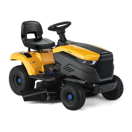 Stiga Tornado 398e elektromos oldalkidobós fűnyíró traktor