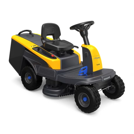 Stiga SWIFT 372e elektromos fűgyűjtős fűnyíró traktor